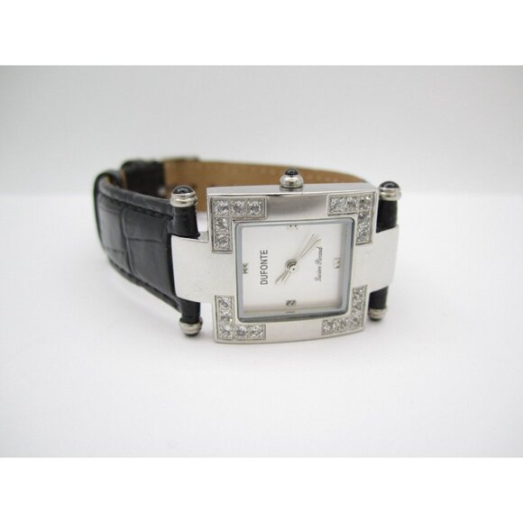 Women Dufonte Lucien Piccard Quartz WR Analog 24mm Watch (H92) "New Battery" - Picture 5 of 9